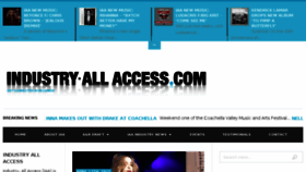 What Industryallaccess.com website looked like in 2015 (9 years ago)