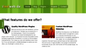 What Ifeelweb.de website looked like in 2015 (9 years ago)