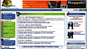 What Iprogrammatori.it website looked like in 2015 (9 years ago)