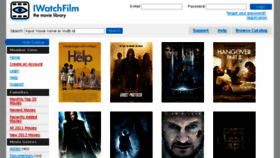 What Iwatchfilm.com website looked like in 2015 (9 years ago)