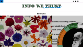 What Infowetrust.com website looked like in 2015 (9 years ago)