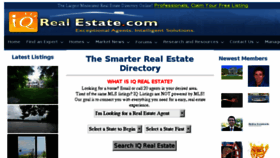 What Iqrealestate.com website looked like in 2015 (8 years ago)