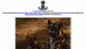 What Indiaconsulate.org.br website looked like in 2015 (11 years ago)