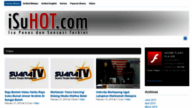 What Isuhot.com website looked like in 2015 (8 years ago)