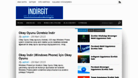What Indirgit.com website looked like in 2015 (8 years ago)