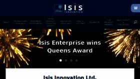 What Isis-innovation.com website looked like in 2015 (8 years ago)