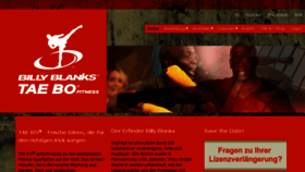 What Ifaa-billyblanks.de website looked like in 2015 (8 years ago)