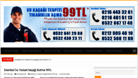 What Istanbulsutesisat.net website looked like in 2015 (8 years ago)