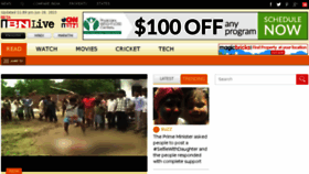 What Ibnlive.com website looked like in 2015 (8 years ago)