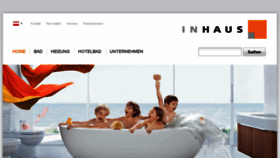 What Inhaus.eu website looked like in 2015 (8 years ago)