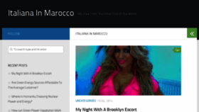 What Italianainmarocco.com website looked like in 2015 (8 years ago)