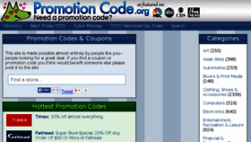 What Img2.promotioncode.org website looked like in 2015 (8 years ago)