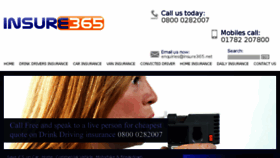 What Insure365.net website looked like in 2015 (8 years ago)