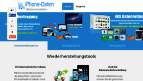 What Iphone-daten-wiederherstellen.de website looked like in 2015 (8 years ago)