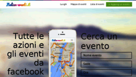 What Italian-eventi.it website looked like in 2015 (8 years ago)