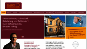 What Immobilien-kleinmachnow.de website looked like in 2015 (8 years ago)