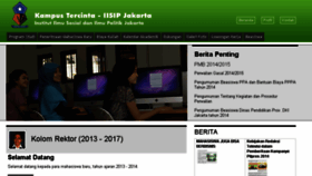 What Iisip.ac.id website looked like in 2015 (8 years ago)