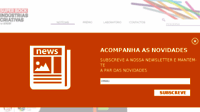 What Industriascriativas.com website looked like in 2015 (8 years ago)