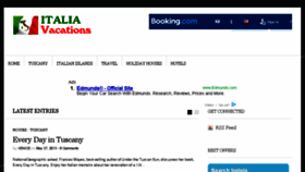 What Italiavacations.com website looked like in 2015 (8 years ago)