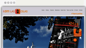 What Iamlasolas.com website looked like in 2015 (9 years ago)