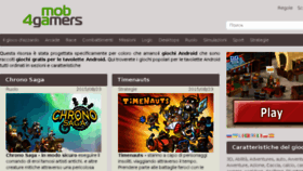 What It.mob4gamers.com website looked like in 2015 (8 years ago)