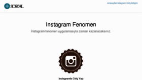 What Instafenomen.com website looked like in 2015 (8 years ago)