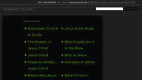 What Ipreachchrist.com website looked like in 2015 (8 years ago)