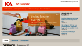 What Icafastigheter.se website looked like in 2015 (8 years ago)