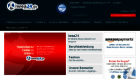 What Iwea24.de website looked like in 2015 (8 years ago)