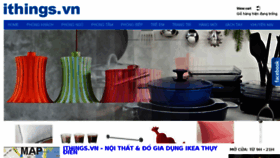 What Ithings.vn website looked like in 2015 (8 years ago)