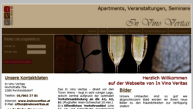 What Invinoveritas.at website looked like in 2015 (8 years ago)