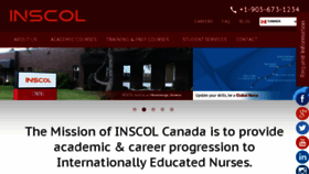 What Inscolacademy.com website looked like in 2015 (8 years ago)
