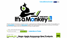 What Itsamonkey.com website looked like in 2015 (8 years ago)