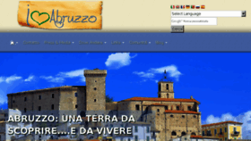 What Iloveabruzzo.net website looked like in 2015 (8 years ago)