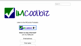 What Imcool.biz website looked like in 2015 (8 years ago)