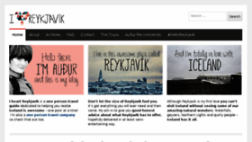 What Iheartreykjavik.net website looked like in 2015 (8 years ago)