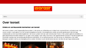 What Isorast.eu website looked like in 2015 (8 years ago)