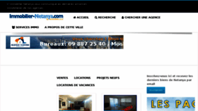 What Immobilier-netanya.com website looked like in 2015 (8 years ago)