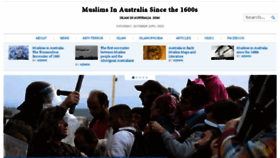 What Islaminaustralia.com website looked like in 2015 (8 years ago)