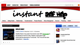 What Instantselfhelp.com website looked like in 2015 (8 years ago)