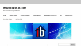 What Ilmubangunan.com website looked like in 2015 (8 years ago)