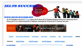 What Ielts-success.net website looked like in 2015 (8 years ago)