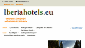 What Iberiahotels.eu website looked like in 2015 (8 years ago)