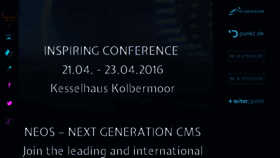 What Inspiring-conference.com website looked like in 2015 (8 years ago)