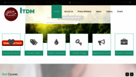 What Itdm.in website looked like in 2015 (8 years ago)