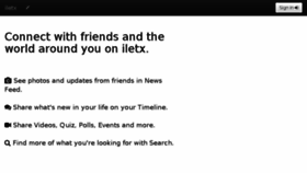What Iletx.com website looked like in 2015 (8 years ago)