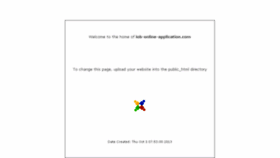 What Iob-online-application.com website looked like in 2015 (8 years ago)