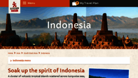 What Indonesiatravelplan.co.uk website looked like in 2015 (8 years ago)