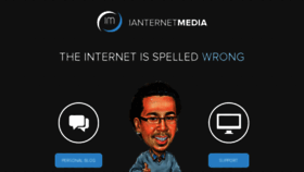 What Ianternetmedia.com website looked like in 2015 (8 years ago)