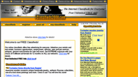 What Iclassifieds2000.com website looked like in 2015 (8 years ago)